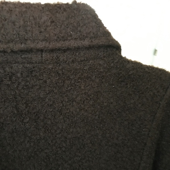 Mango MNG Bouclé Button Front Coat & Coordinating Hat - Picture 3 of 8